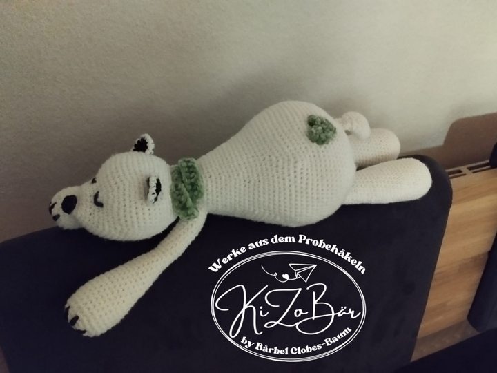 Kuschelbär Träumerle - Häkelanleitung für einen tollen Kuschelfreund