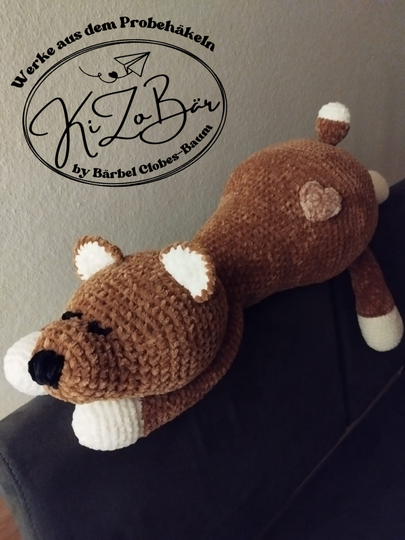 Kuschelbär Träumerle - Häkelanleitung für einen tollen Kuschelfreund