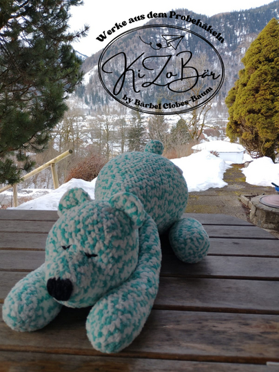 Kuschelbär Träumerle - Häkelanleitung für einen tollen Kuschelfreund
