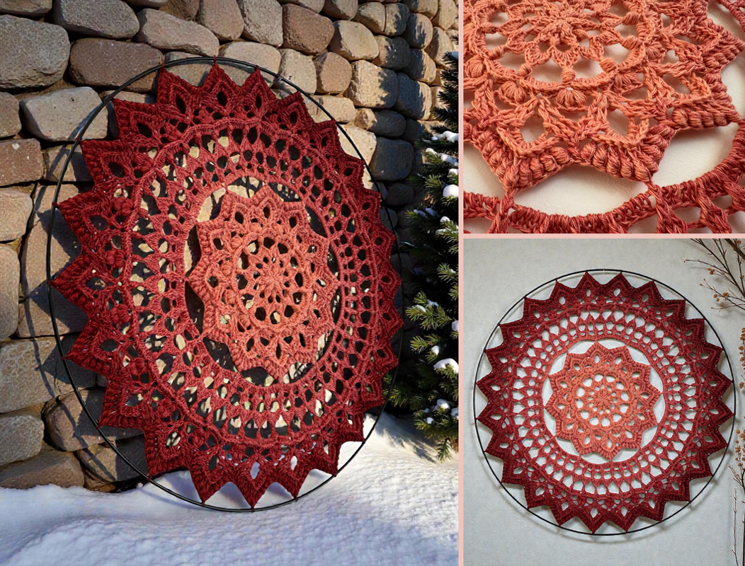 Crochet Pattern Mandala "Phaedra"