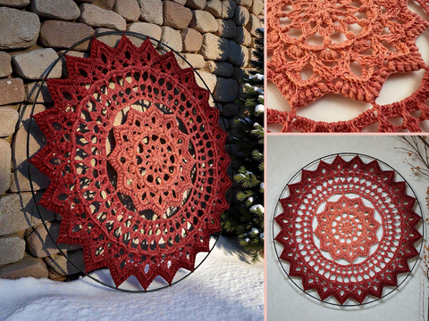 Crochet Pattern Mandala "Phaedra"