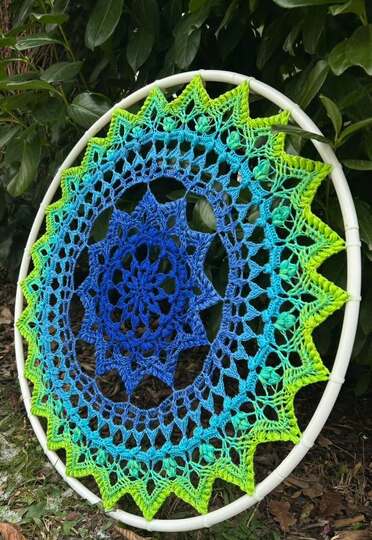 Crochet Pattern Mandala "Phaedra"