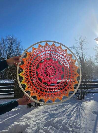 Crochet Pattern Mandala "Phaedra"