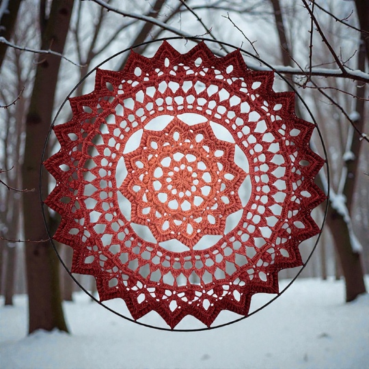 Crochet Pattern Mandala "Phaedra"