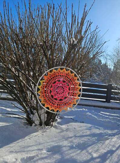 Crochet Pattern Mandala "Phaedra"