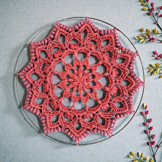 Crochet Pattern Mandala "Phaedra"