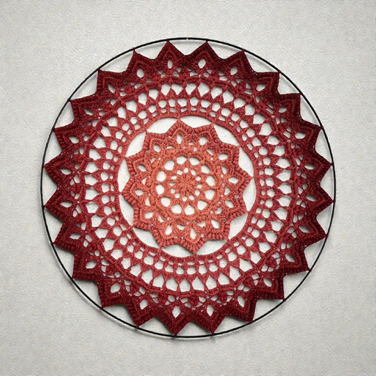 Crochet Pattern Mandala "Phaedra"