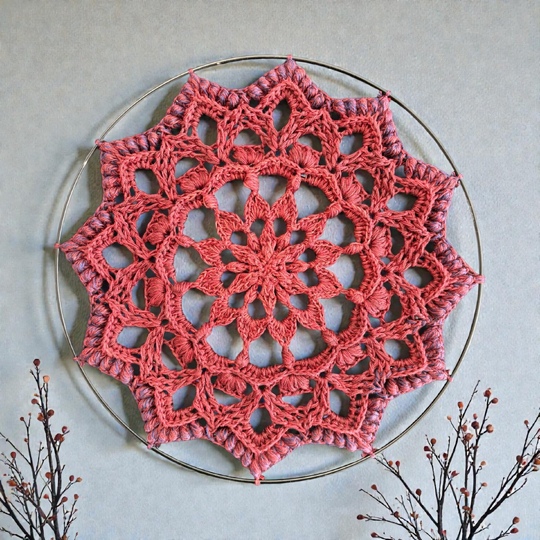 Crochet Pattern Mandala "Phaedra"