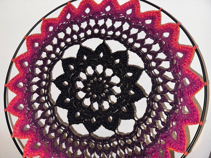 Häkelanleitung Mandala "Phaedra"