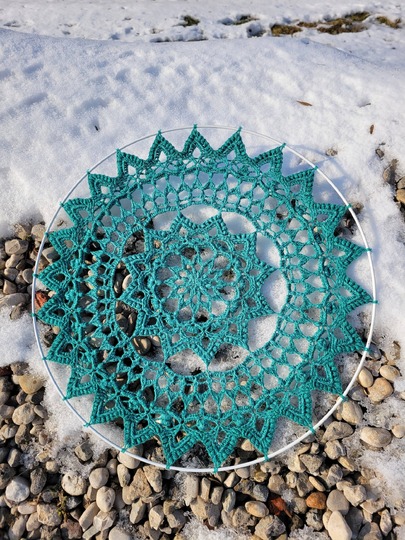 Häkelanleitung Mandala "Phaedra"