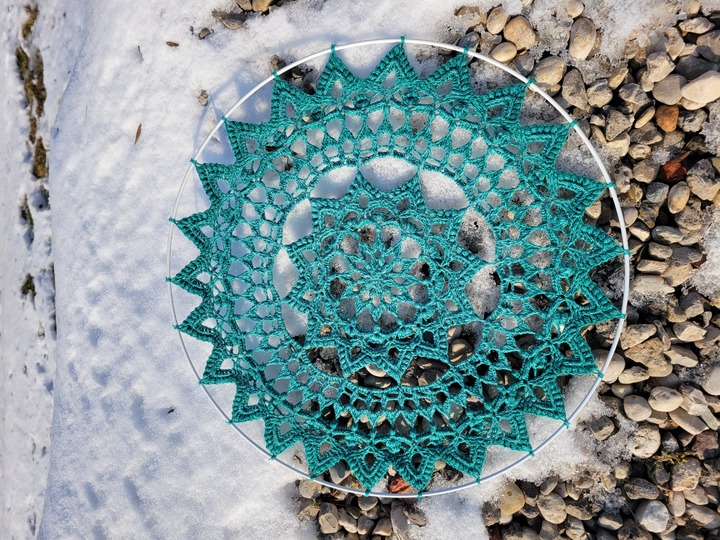 Häkelanleitung Mandala "Phaedra"