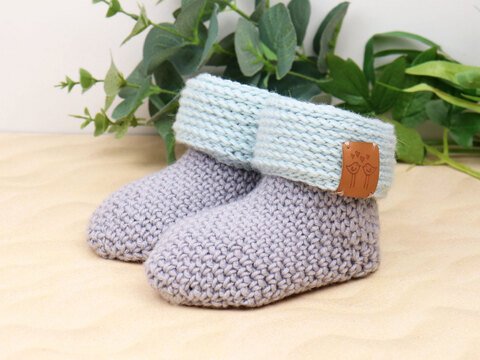 Baby- & Kindersocken „Grey“ (0 M. bis ca. 5,5 J.)