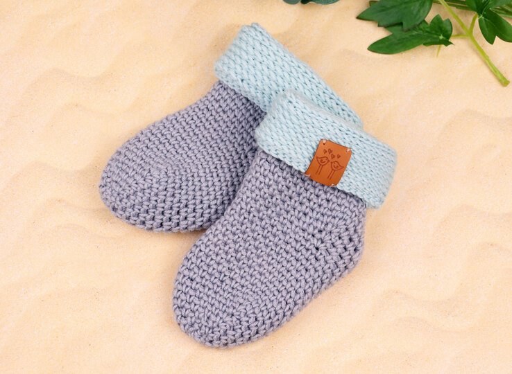 Baby- & Kindersocken „Grey“ (0 M. bis ca. 5,5 J.)
