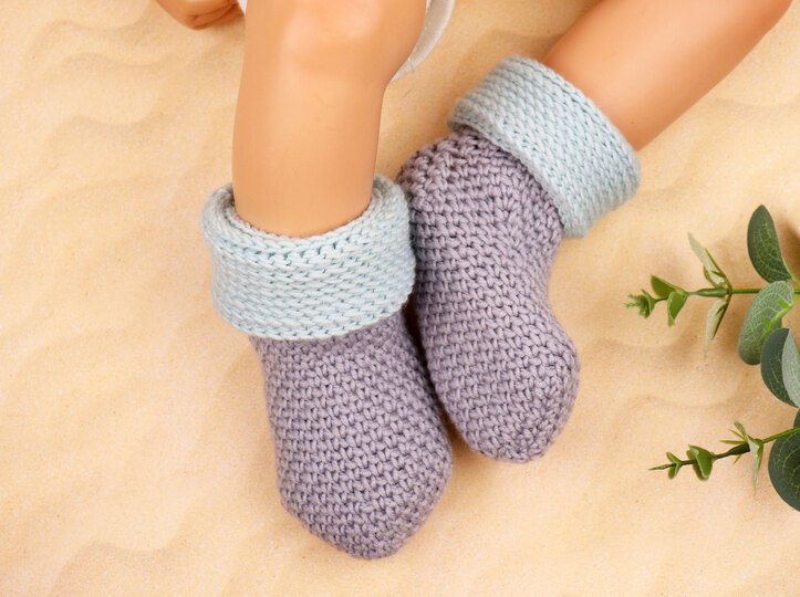 Baby- & Kindersocken „Grey“ (0 M. bis ca. 5,5 J.)