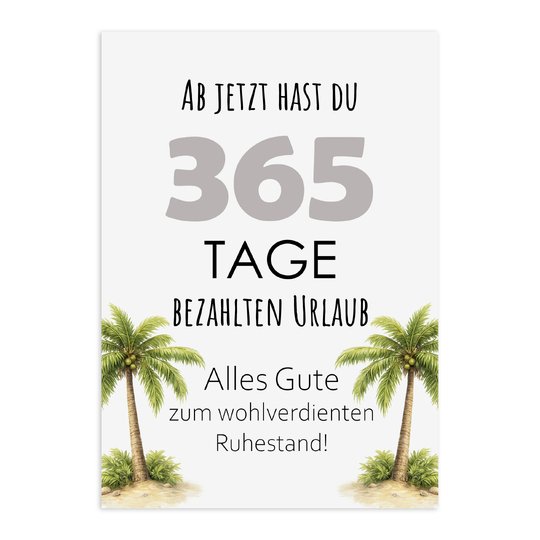 Poster GELDGESCHENK Ruhestand Geschenk Kollegen DOWNLOAD