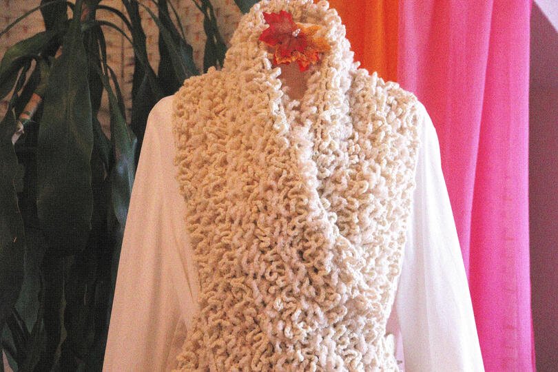 Häkel Anleitung 2 Wollschals / Kuschel Wollschaf