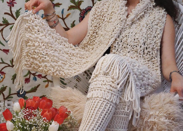 Häkel Anleitung 2 Wollschals / Kuschel Wollschaf