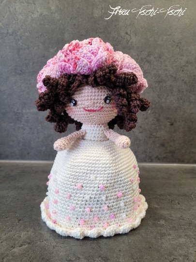 Häkel - Anleitung Wendepuppe Amigurumi Braut Brautstrauß