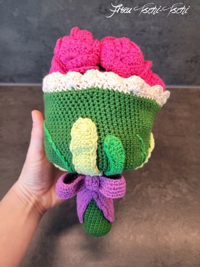Häkel - Anleitung Wendepuppe Amigurumi Braut Brautstrauß