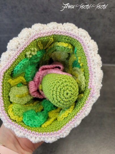 Häkel - Anleitung Wendepuppe Amigurumi Braut Brautstrauß