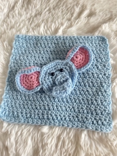 Häkelanleitung Waschlappen/Spüllappen Elefant