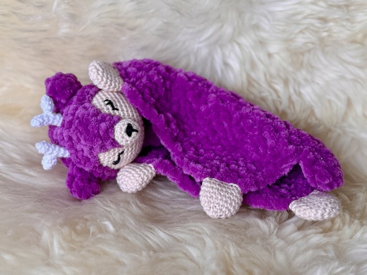 Crochetpattern - Lovey / Comforter "Deer"