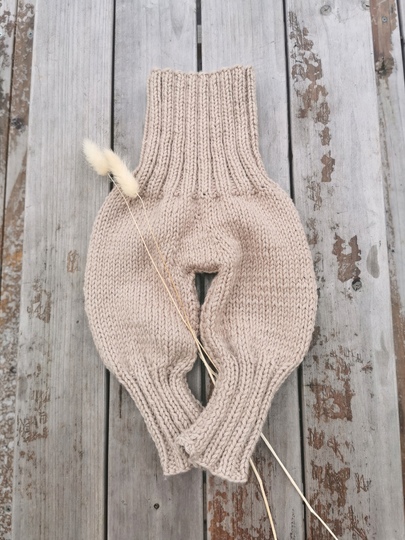 Babyhose stricken | Strickanleitung Pumphose 0 - 36 Monate