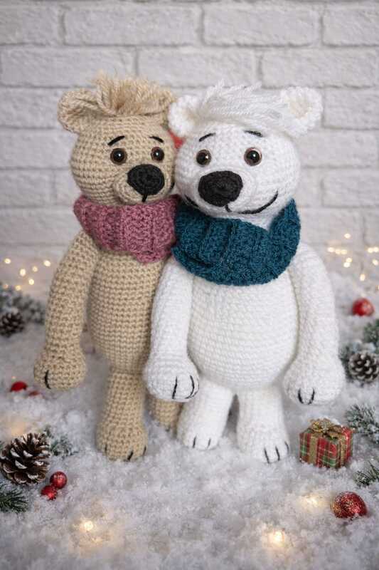 Häkelanleitung Eisbären Freunde Ole und Ben - Bild 3