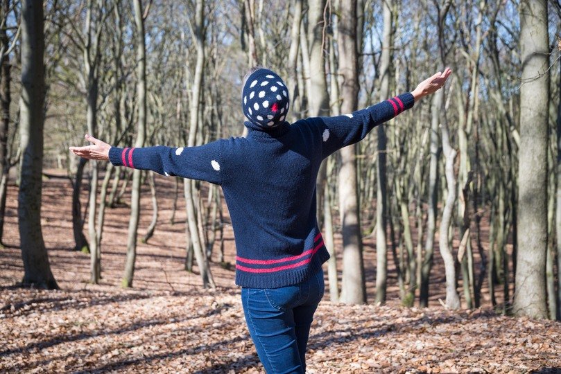 Strickanleitung Rollkragen-Pullover "Store Belt"