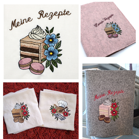 Stickdatei Kochen Backen Meine Rezepte