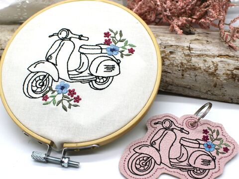 Stickdatei ITH Anhänger Vesper