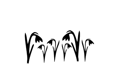 Plotterdatei Schneeglöckchen