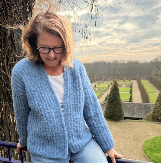 PILA– federleichter Cardigan im Halbpatent, Damen, Größe 36-46