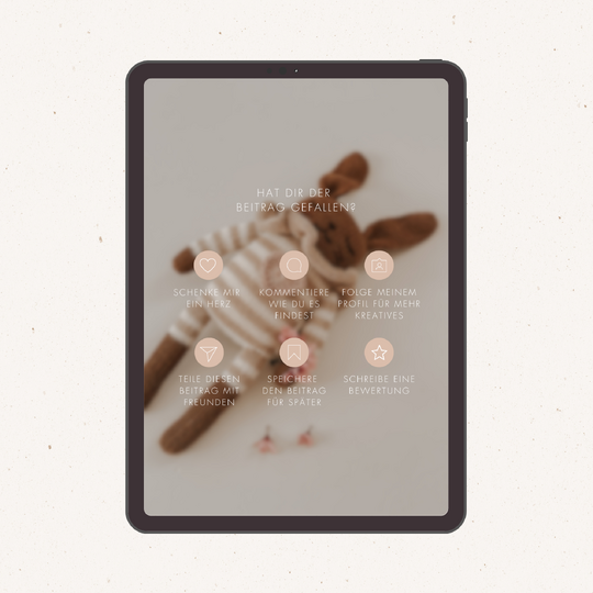 E-Book Häkeln Mini Anleitung - Herz - mit einfacher Anleitung für Anfänger