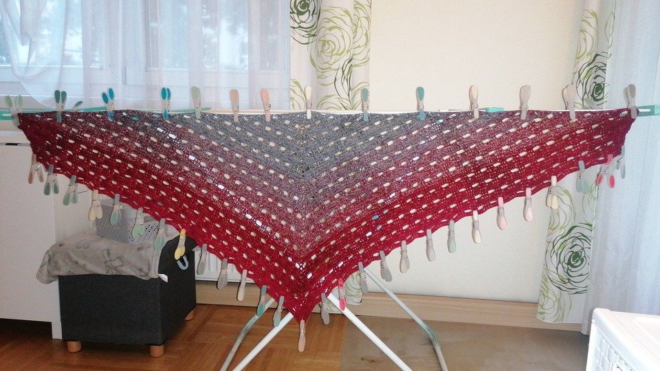 Häkelanleitung flaches Dreieckstuch "Diopatra"