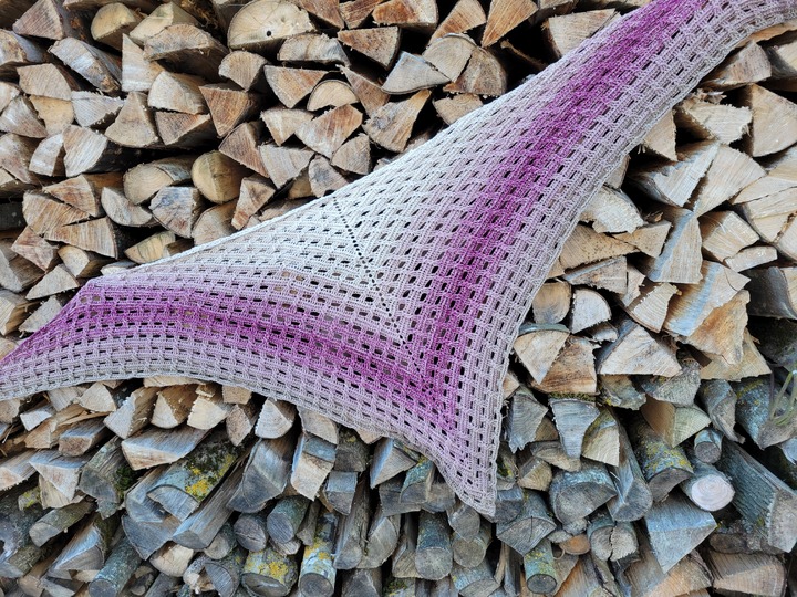 Häkelanleitung Dreieckstuch "Diomede"