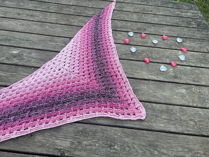 Häkelanleitung Dreieckstuch "Diomede"