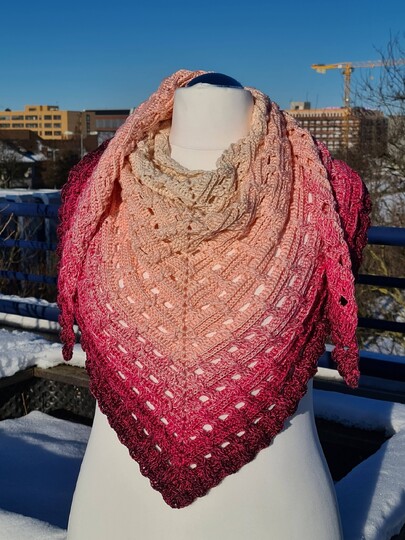 Häkelanleitung Dreieckstuch "Diomede"