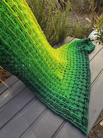 Häkelanleitung Dreieckstuch "Diomede"