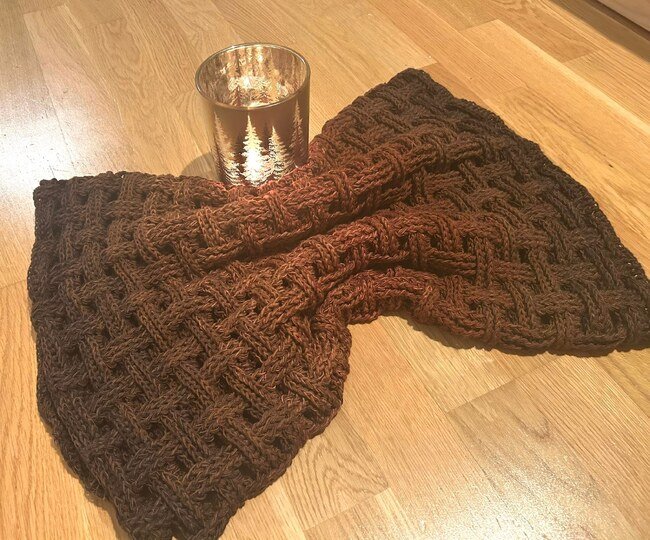 Crochet Pattern Lood Scarf "Diogeneia"