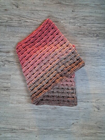 Crochet Pattern Lood Scarf "Diogeneia"