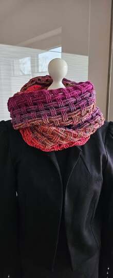 Crochet Pattern Lood Scarf "Diogeneia"