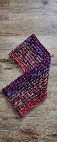 Crochet Pattern Lood Scarf "Diogeneia"