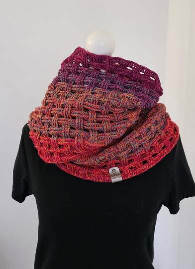 Crochet Pattern Lood Scarf "Diogeneia"