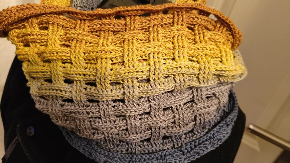 Crochet Pattern Lood Scarf "Diogeneia"