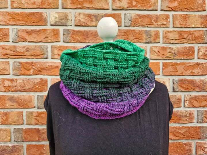 Crochet Pattern Lood Scarf "Diogeneia"