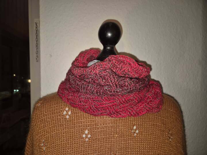 Crochet Pattern Lood Scarf "Diogeneia"