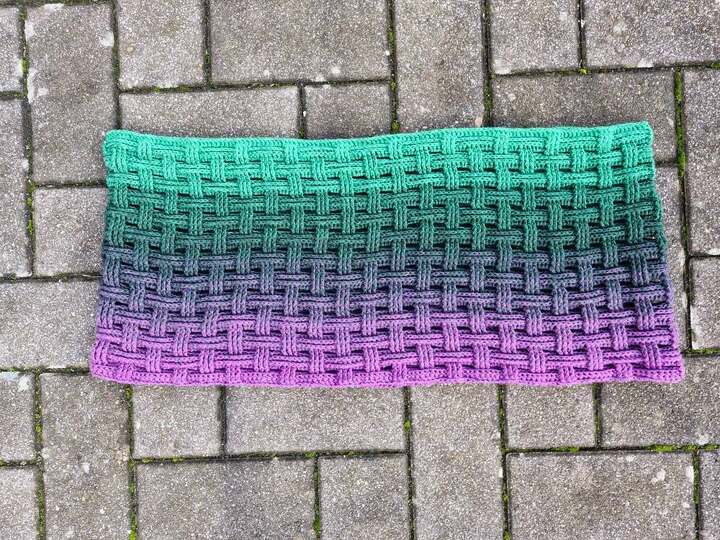 Crochet Pattern Lood Scarf "Diogeneia"