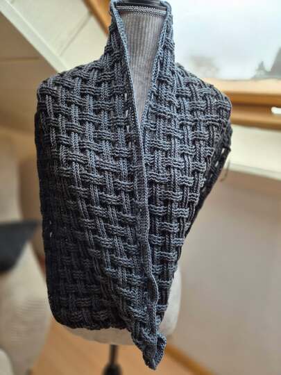 Crochet Pattern Lood Scarf "Diogeneia"