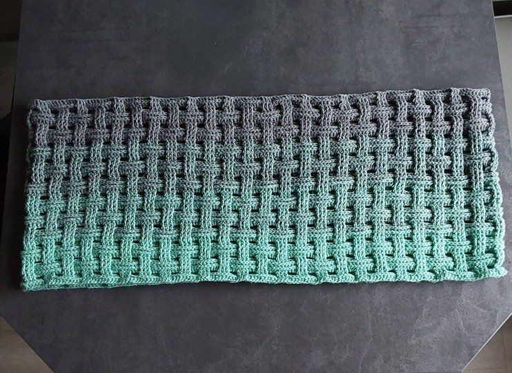 Crochet Pattern Lood Scarf "Diogeneia"